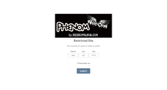 Desktop Screenshot of phenomvapor.com